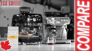 Smeg Manual Espresso Machine vs Breville Barista Express  Comparison [upl. by Utimer]