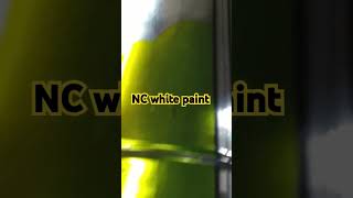 Nitro cellulose white paintpaint whitebossspeedthepainter [upl. by Heidy]