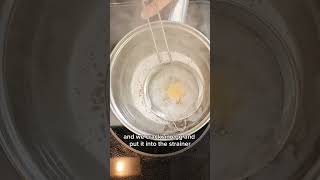 Easy Poached Egg Hack🥚 Its so simple👏 shortsfood shorts cookinghacks [upl. by Muldon]