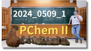 PChem II 物理化學二 Fluorescence lifetime 2024 0509 1 [upl. by Hadnama]