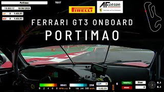 Portimao Onboard 2023  Ferrari 488 GT3 Evo [upl. by Eidnarb412]