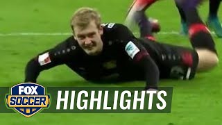 Bayer Leverkusen vs RB Leipzig  2016–17 Bundesliga Highlights [upl. by Koffman]