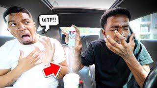 SPRAYING LYSOL EVERYWHERE ON TYJAE PRANK HILARIOUS￼ [upl. by Sethi]