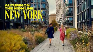 Windy But Wonderful “High Line”  New York USA 4K [upl. by Gratiana]