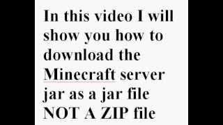 How to download a Minecraft jar as a jar not a zip [upl. by Mayhew]