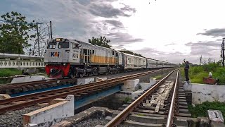 KERETA TERCEPAT DAN TERPANJANG JALUR UTARA JAWA [upl. by Yrotciv]