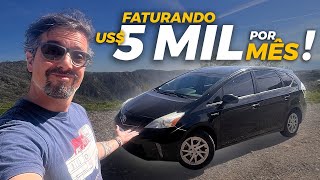 VIREI UBER nos EUA Entenda por que o Toyota Prius V é A ESCOLHA dos motoristas de aplicativo por lá [upl. by Eissak]