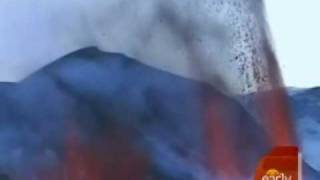 Stunning Iceland Volcano Eruption [upl. by Eekcaj]