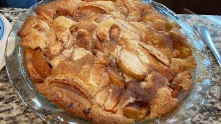 Easy Apple CobblerPie Youll Love This [upl. by Vanzant529]