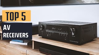 Best AV Receivers 2024  Top 5 Picks [upl. by Lazar]