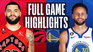 RAPTORS at WARRIORS  FULL GAME HIGHLIGHTS  January 27 2023 [upl. by Nonad]