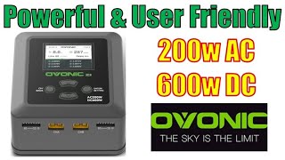 Ovonics First Dual Channel LIPO Charger  the 200 Watt X1 Powerful Nice Display and User Friendly [upl. by Jeralee751]