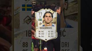 What rating should Ibra’s Icon card be 🦁 fifa fifa23 fut football shorts [upl. by Bacon]