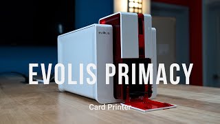 Highlights Evolis Primacy Card Printer [upl. by Rolan]