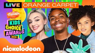 Kids’ Choice Awards 2024 Orange Carpet with DangMattSmith Jane McManus Madison Skye amp More 🏆 [upl. by Danice]