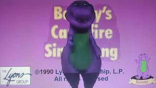 Barney Campfire SingAlong LIVE 1990 [upl. by Michelina]