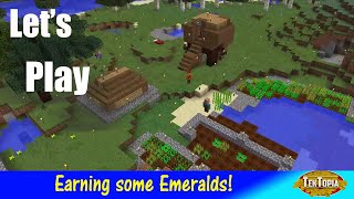 Tektopia Mod Survival Earning some Emeralds for Expansion [upl. by Erleena]