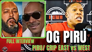 OG PIRU on Suge Knight amp Snoop Dogg East and West Coast What Really Happen Prison Stories [upl. by Ravel684]