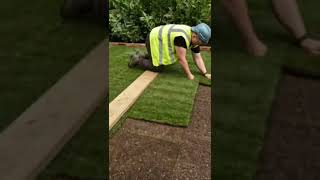 how to lay turf UK [upl. by Mohl884]