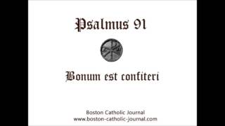 Psalm 91 in Latin [upl. by Artema573]