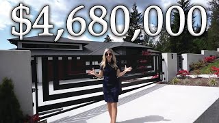 HAMPTONS OF VANCOUVER LUXURY MODERN HOUSE TOUR [upl. by Ludwig844]