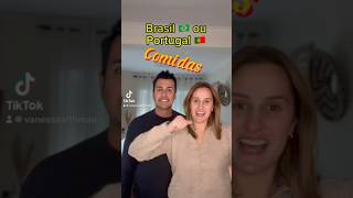 Brasil ou Portugal  Comidas viveremportugal imigrantesemportugal [upl. by Ahsit]