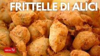 FRITTELLE DI ALICI di Benedetta Rossi  Ricetta TV Fatto in Casa per Voi [upl. by Buzzell816]