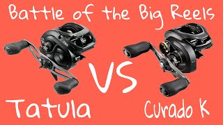 Shimano Curado K vs Daiwa Tatula 200 Battle of the Big Spools [upl. by Hadria]