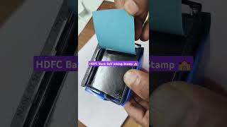 How to make Bank self inking Stamp small font size stampfactory bank stamps [upl. by Annayar]