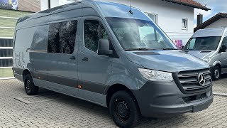 MercedesBenz Sprinter 317 Mixto 2024 Overview [upl. by Ailimac]