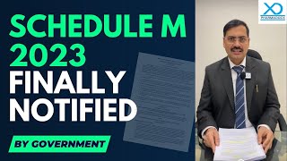 Schedule M 2023 for Pharma Factories Notified by Government  Pharmadocx Consultants [upl. by Dearborn]