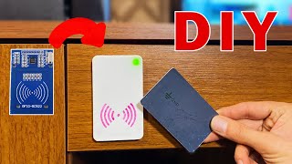 How to make RFID Door lock System  DIY MFRC522 [upl. by Nahshon]