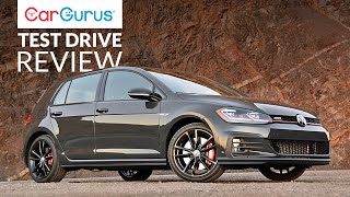 2019 Volkswagen GTI  CarGurus Test Drive Review [upl. by Ivgnout]