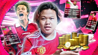 GUA TOPUP BUAT BORONG ICONIC MANCHESTER UNITED PES 2021 MOBILE ICONIC BECKHAM FORLAN amp JISUNG [upl. by Drol]