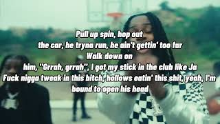 SleazyWorld Go X Polo G  Off The Court Lyrics [upl. by Amron316]