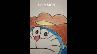 DOREMON AND NOBITA DRAWING BY MEdoremon anime viral shorts art shortvideo shomilsartjourney [upl. by Soo]