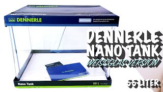 Dennerle Nano Tank 55 Liter Weissglas Version Scapers Tank [upl. by Acemat]