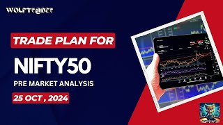 25 oct Nifty50 per analysis video by wolftradernifty50 niftypredictionniftyanalysisstockmarket [upl. by Cresa]