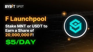 New quotFquot Launchpool  Earnings for Beginners on Bybit [upl. by Kaczer784]