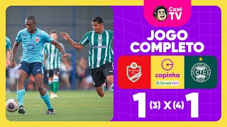 JOGO COMPLETO IBRACHINA X CORITIBA  OITAVAS DE FINAL  COPINHA 2024 [upl. by Marte]