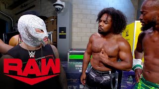 Xavier Woods snaps at Rey Mysterio Raw highlights Sept 23 2024 [upl. by Jacquelin]