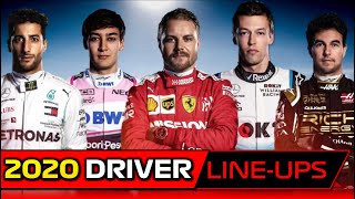 F1 2020 Driver Line Up Predictions [upl. by Picardi346]