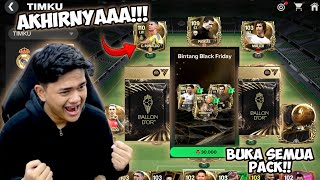 OPEN 30000 TOKEN BLACK FRIDAY PACK AKHIRNYA GOAT NOMOR 1 WANGI PARAH CUYYY   EA FC MOBILE 25 [upl. by Nhojleahcim191]