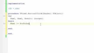 Simple Delphi VCL Application  Summa [upl. by Breger]