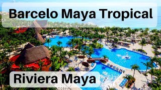 Barcelo Maya Tropical Resort Tour [upl. by Nodnrb794]