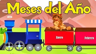 Los Meses Del Año  Canciones Infantiles  Videos Educativos para Niños [upl. by Nisior244]