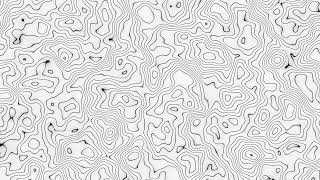 1 Hour of White Abstract Height Map Pattern Loop Animation  QuietQuests [upl. by Amisoc]