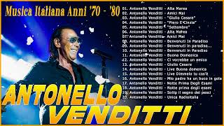 Le 30 migliori canzoni di Antonello Venditti  Antonello Venditti Greatest Hit 2022 [upl. by Esinahs]