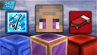 The 3 BEST Default Bedwars Texture Packs 189  FPS Boost [upl. by Aisset88]