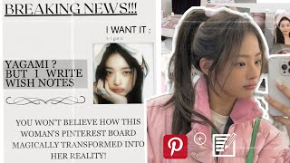 ―୨୧⋆ ˚Pinterest board  Notes desires come true instantly₊˚⊹♡ [upl. by Bohon]